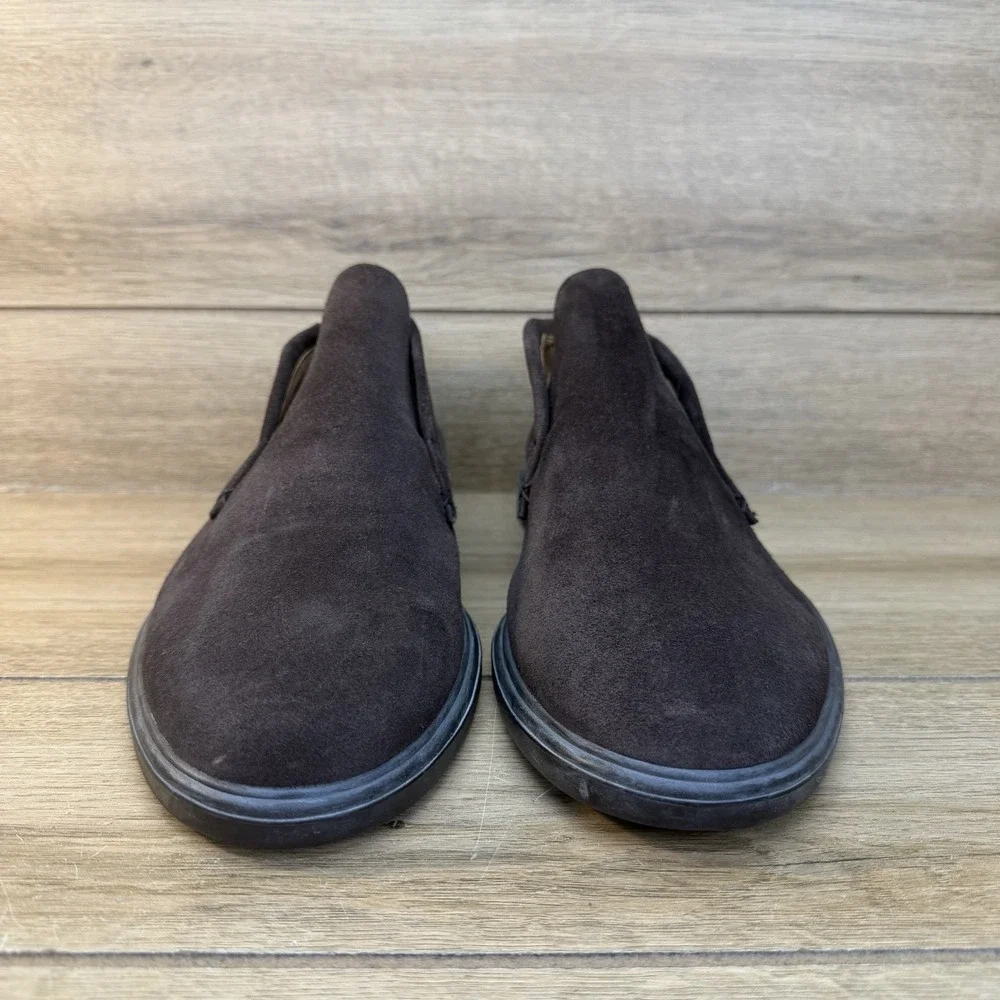 Peter Millar Excursionist Slip-On Chukka Boots Sz 11 Espresso Brown Suede